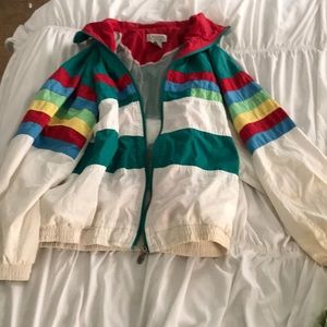 vintage looking windbreaker